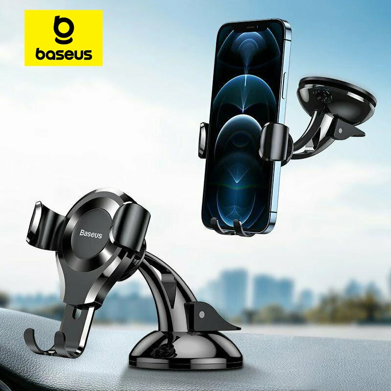 Gravity Car Phone Holder Dashboard Mount for iPhone Samsung Xiaomi Huawei
