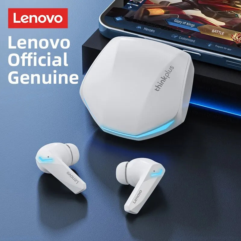 Lenovo GM2 Pro Wireless Earbuds Bluetooth 5.3, Gaming Low Latency, Dual Mode, Mic