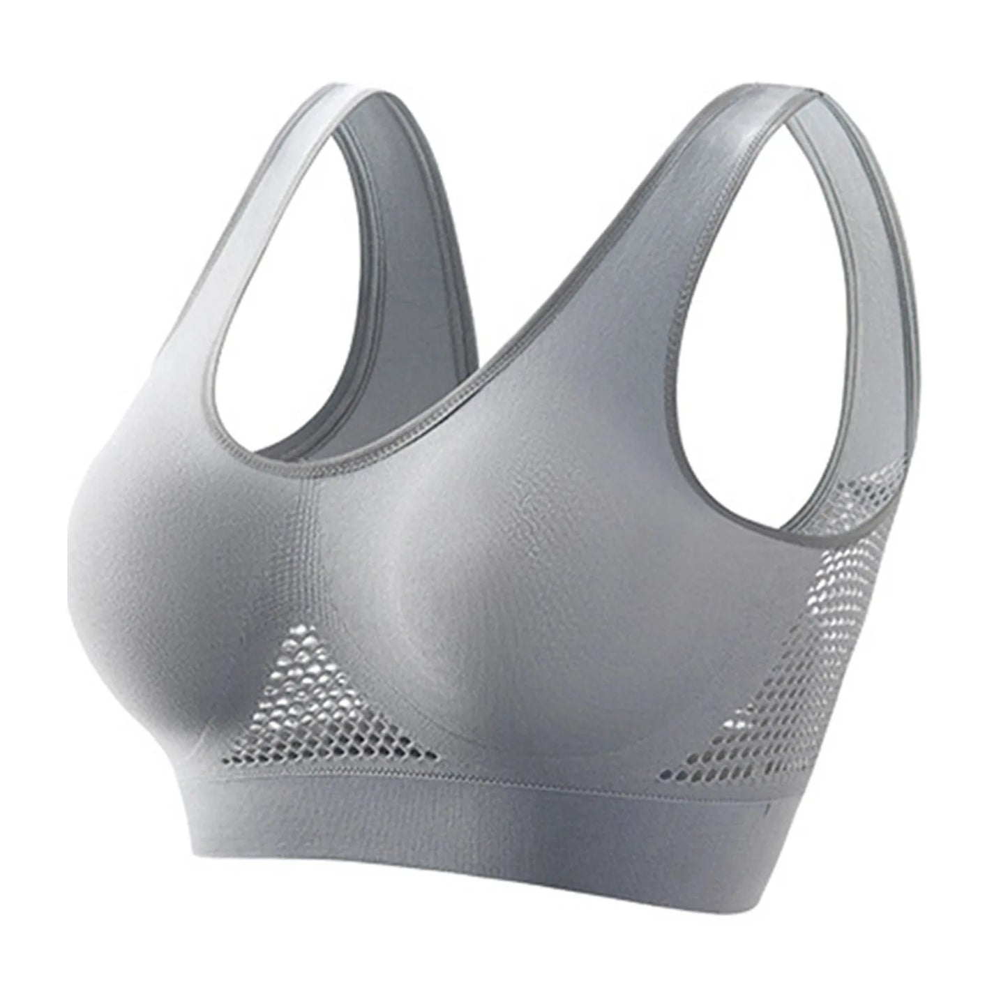 Shockproof Sports Bra with Stylish Back  High Support Yoga Vest for Women