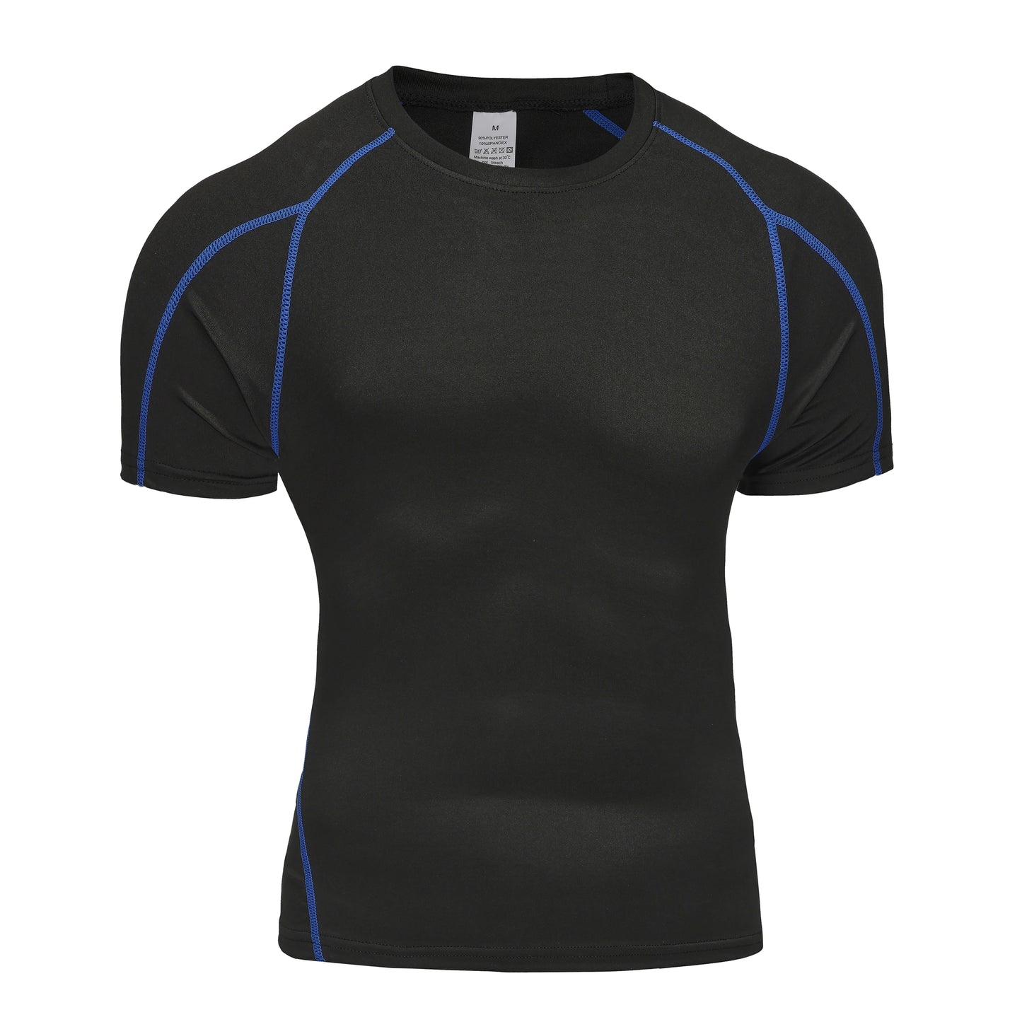 Men's Compression T-Shirt – Skinny Fit Gym & Running Tee, Quick-Dry Athletic Sportswear, Elastic Fitness Top