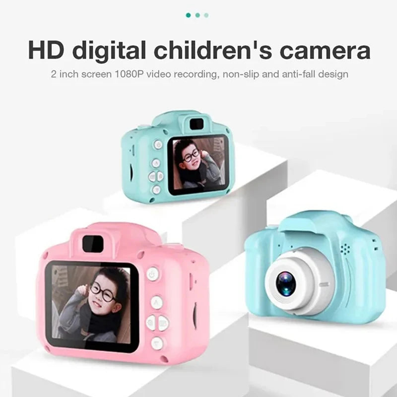 Kids Mini Digital Camera HD Video Small Photography Toy Birthday Gift