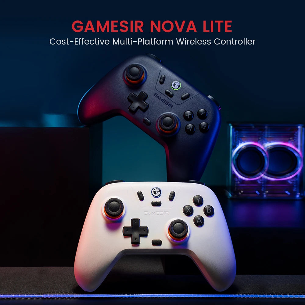 GameSir T4 Nova Lite Switch Controller Hall Effect Gamepad PC Steam iOS