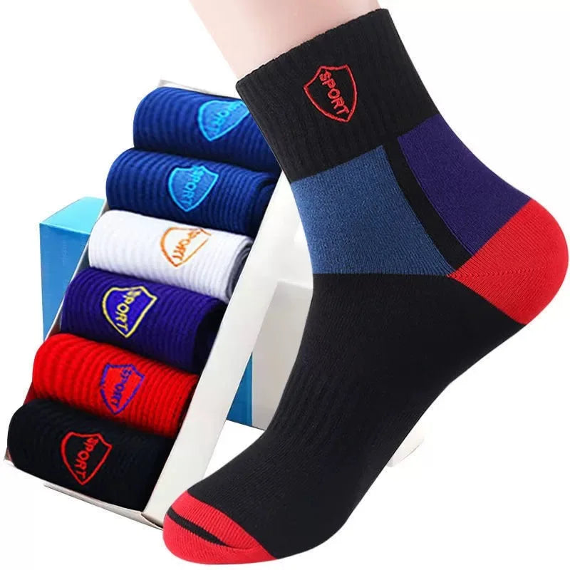 10 Pairs Men's Bamboo Socks Breathable Cotton Winter Business