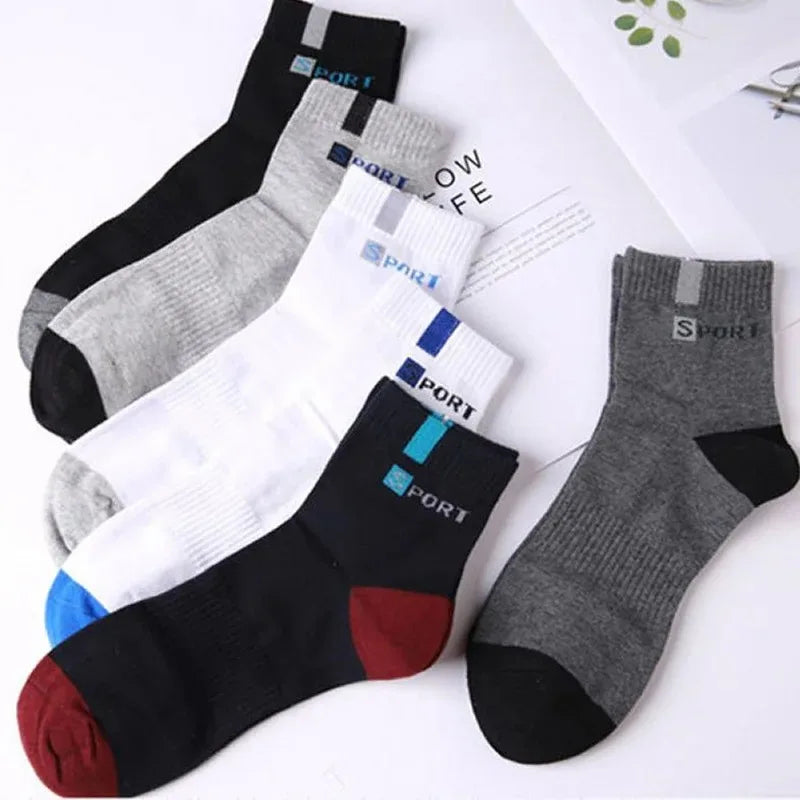 10 Pairs Men's Bamboo Socks Breathable Cotton Winter Business