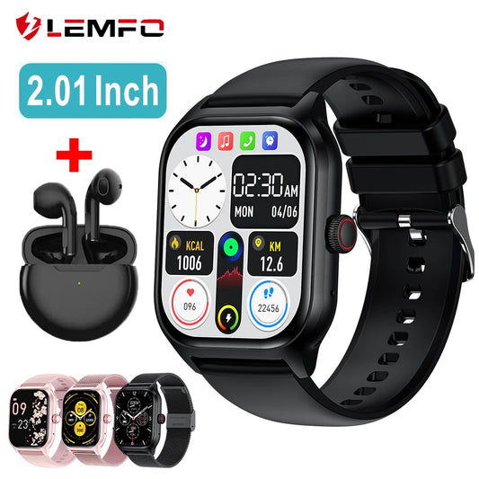 Smart Watch Bluetooth Call, Touch Screen, Fitness Tracker, Music, Sports Smartwatch for Android