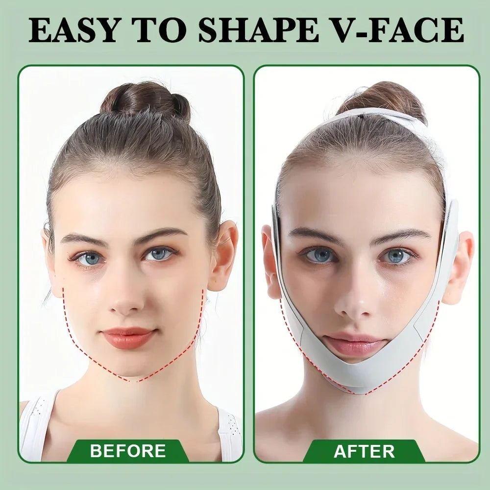 Reusable Face Slimming Bandage V Line Face Shaper Chin Cheek Lift Up Belt Facial Massage Strap Women Beauty Face Skin Care Tools