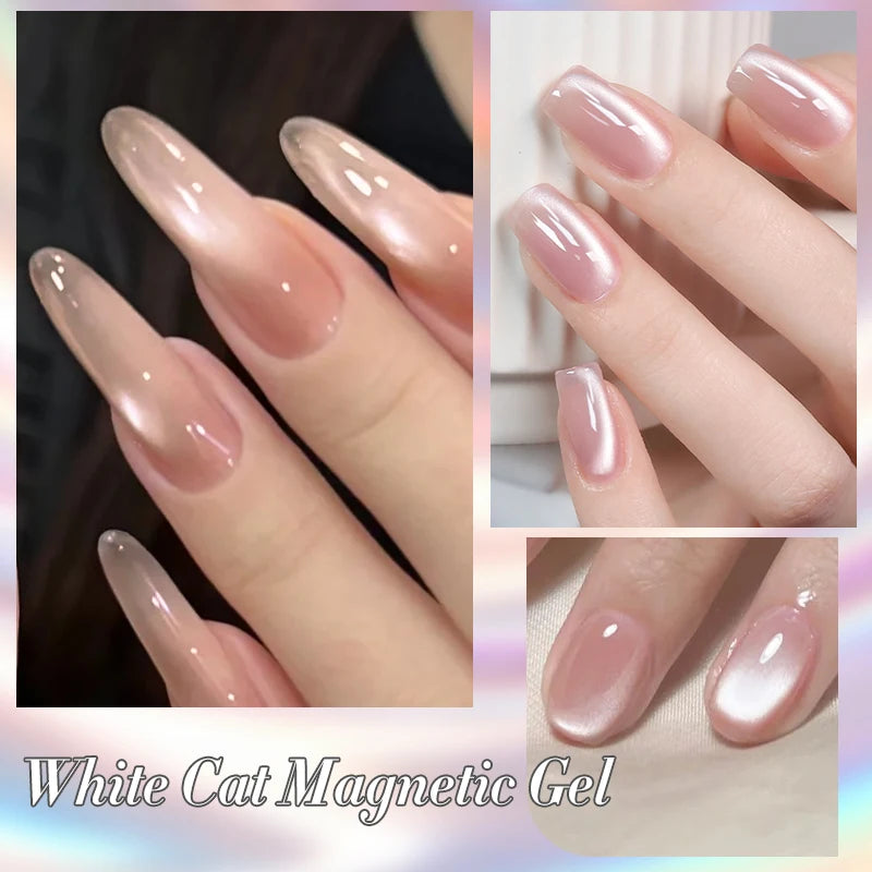 10ml Cat Eye Magnetic Gel Nail Polish Soak Off UV LED Mirror Shine