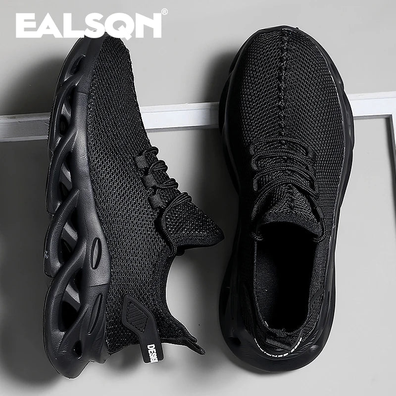 Men's Breathable Running Shoes – Lightweight Outdoor Sneakers for Sport