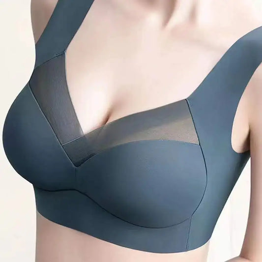 Women's Sexy Sports Bra Seamless Elastic Shockproof Yoga Fitness Vest