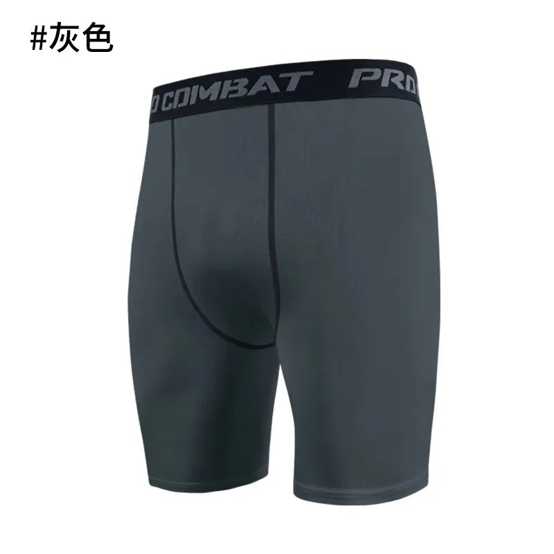 Men's Quick-Dry Sports Shorts Stretch Fitness, Basketball, Running, Training Gym Pants