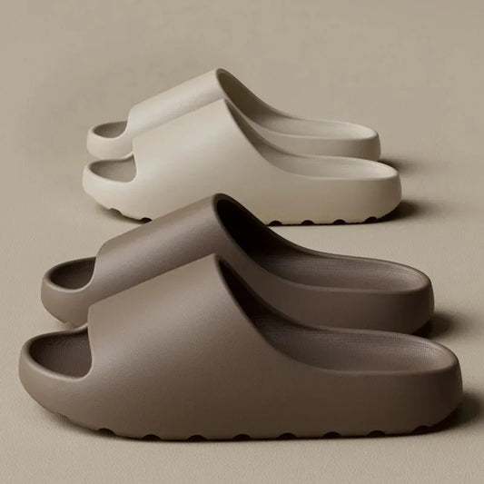 Coconut Cloud Slides  Thick Sole EVA Beach Sandals for Men & Women