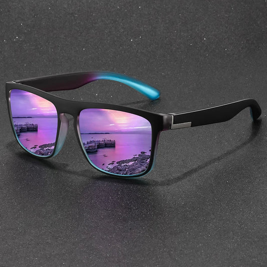 Vintage Square UV400 Sport Sunglasses Men/Women Anti-Glare Eyewear