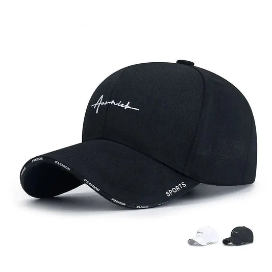 Women's Embroidered Baseball Cap – Korean Style Breathable Sun Hat