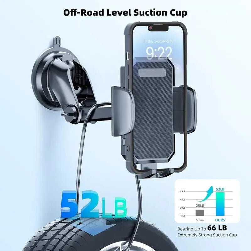 Suction Cup Car Phone Holder Mount Stand for iPhone Samsung