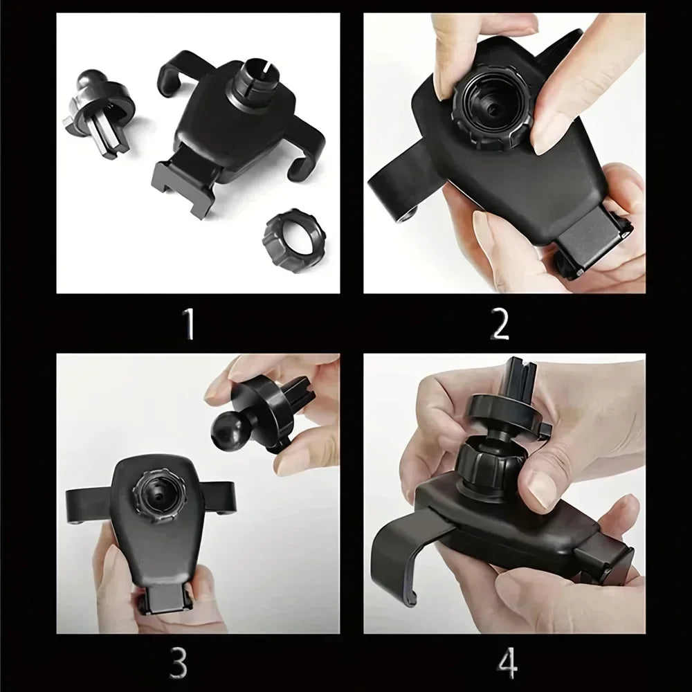 30W Fast Wireless Car Charger Mount for iPhone  Samsung