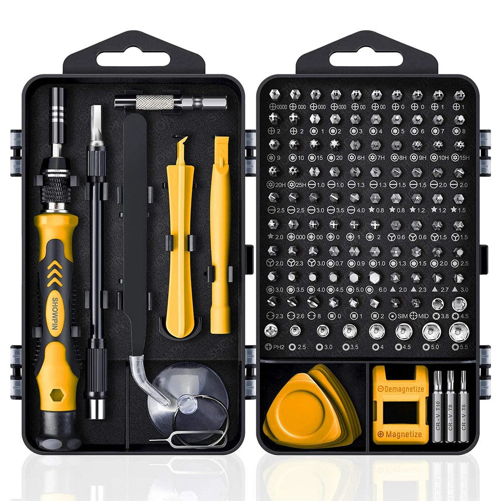 Screwdriver Set Magnetic Torx Phillips Screw Bit Kit Electrical Driver Remover Wrench Repair Phone PC Tools