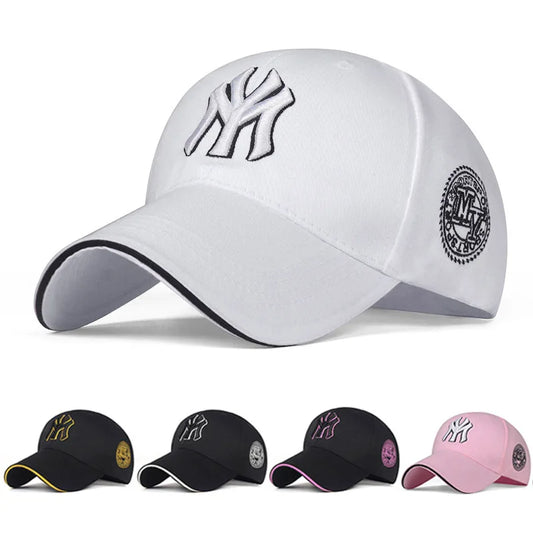 Unisex Cotton Baseball Cap – Adjustable Snapback Sun Hat for Summer