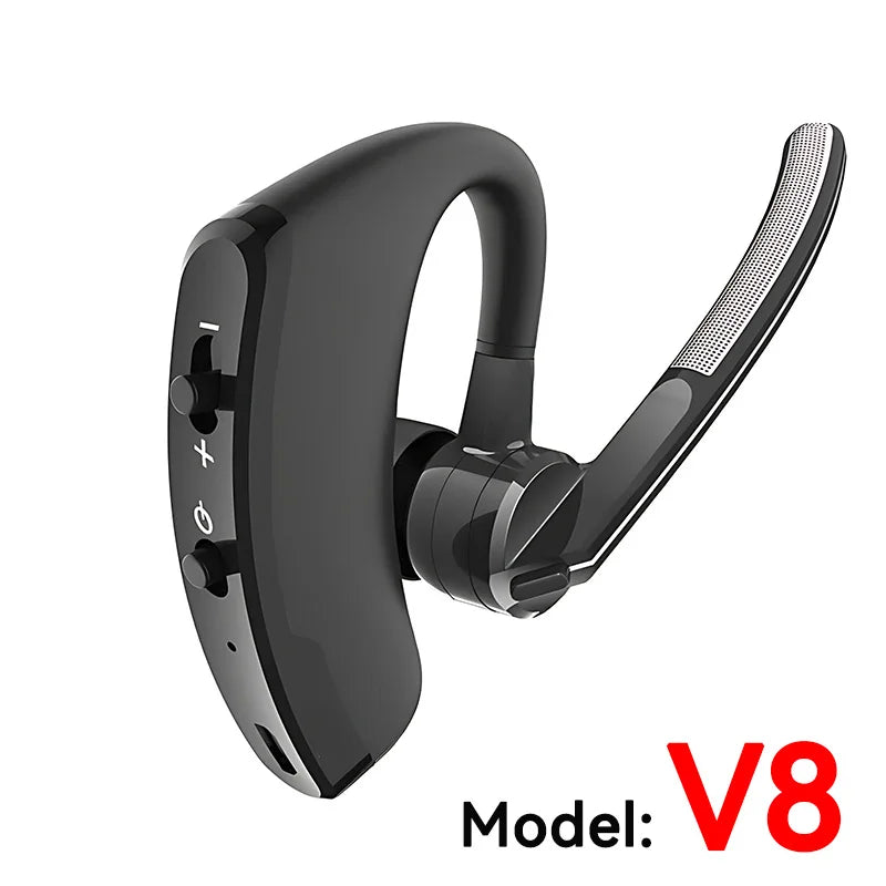 New V8 Wireless Bluetooth Single Earphone  Headset Handsfree samsung iphone