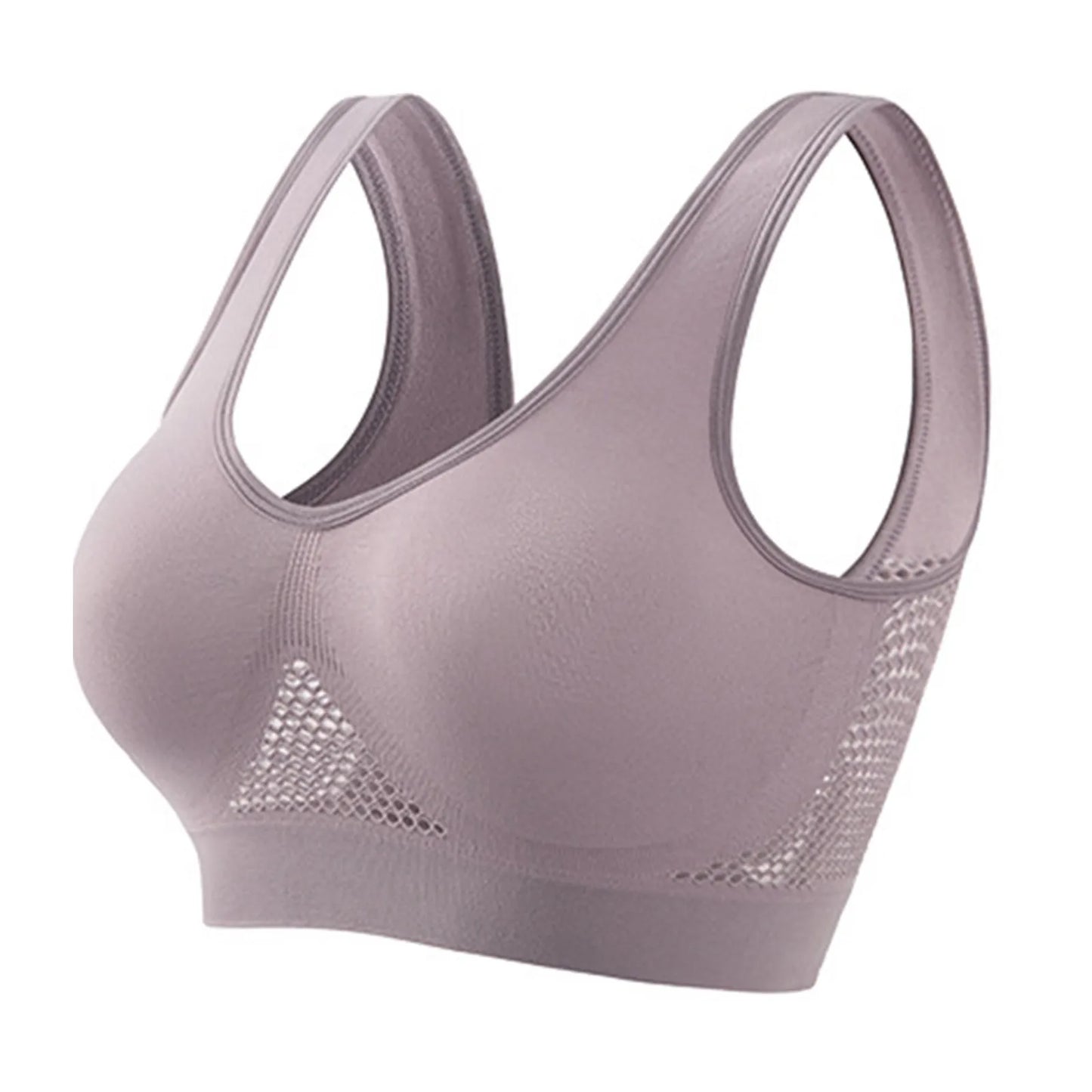 Shockproof Sports Bra with Stylish Back  High Support Yoga Vest for Women