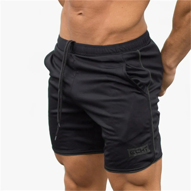 Men’s Gym Fitness Shorts  Quick Dry, Breathable Mesh Workout Joggers, Summer Running & Training Sportswea