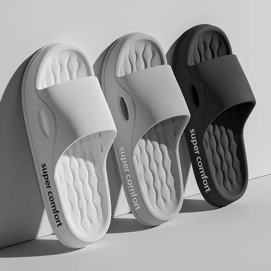 Men’s Lightweight EVA Slides  Indoor Outdoor Comfort Slippers for All