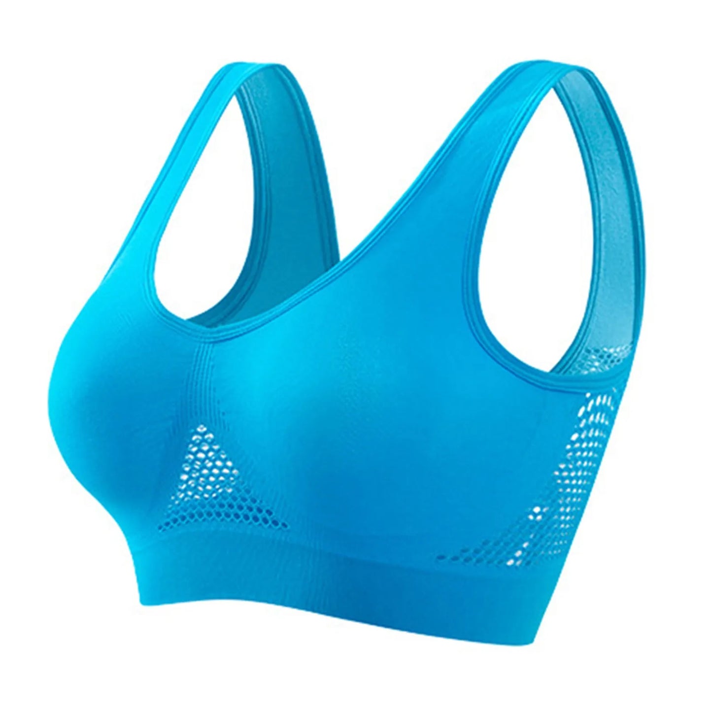 Shockproof Sports Bra with Stylish Back  High Support Yoga Vest for Women