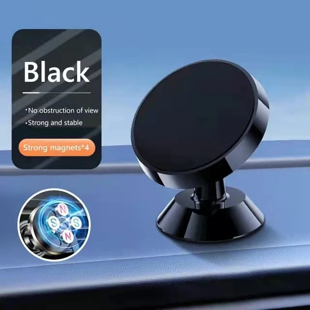 Magnetic Car Phone Holder – Secure Mount for GPS & Hands-Free Use, for iPhone, Samsung, Xiaomi & More"