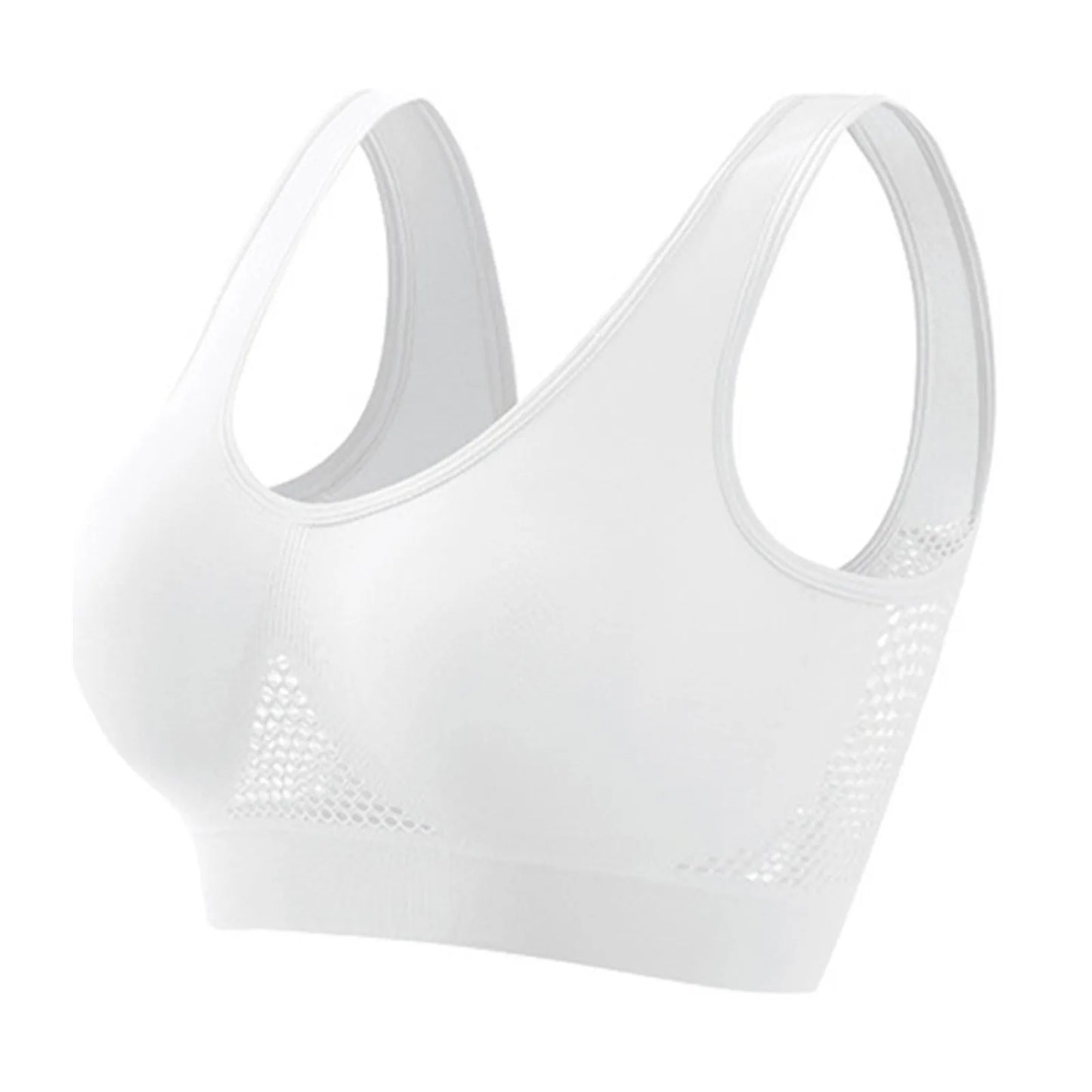 Shockproof Sports Bra with Stylish Back  High Support Yoga Vest for Women