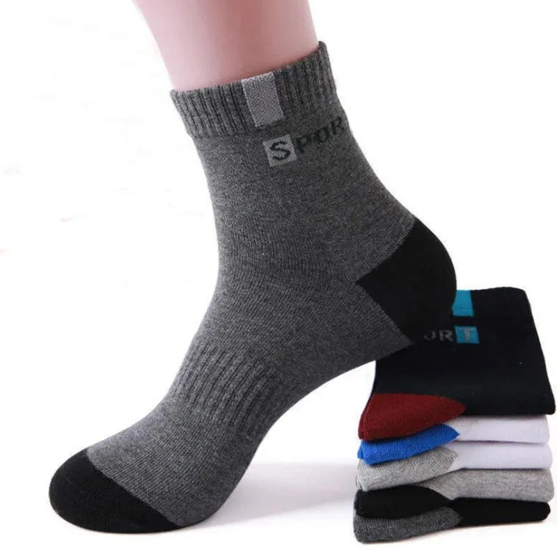 10 Pairs Men's Bamboo Socks Breathable Cotton Winter Business