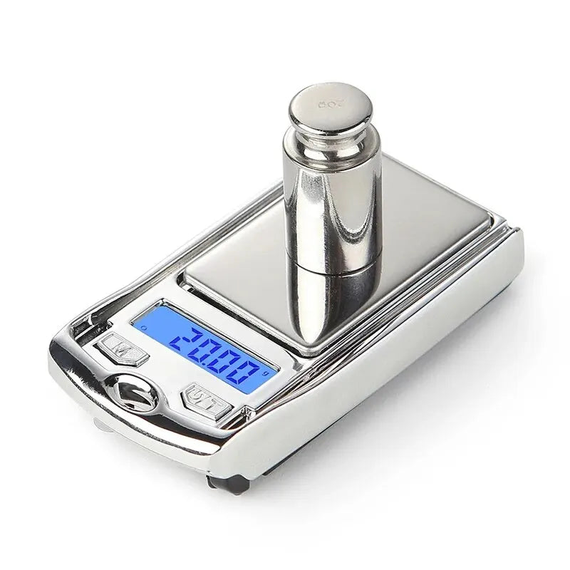 Mini Electronic Digital Pocket Scale 100g /200g Key Style Portable Precision Weighing LCD Backlit Display For Je