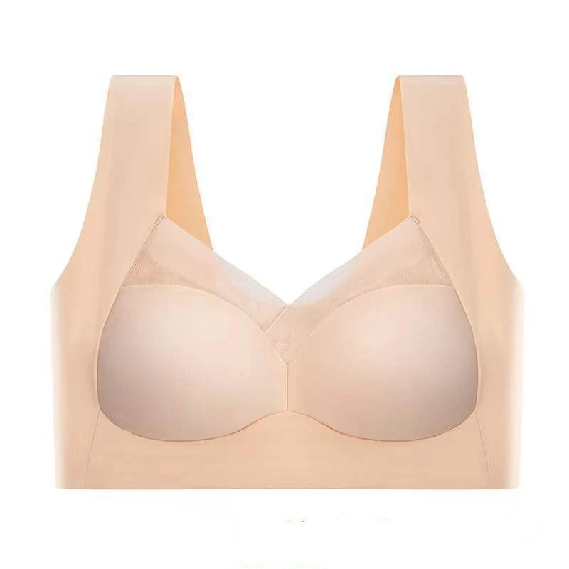 Women's Sexy Sports Bra Seamless Elastic Shockproof Yoga Fitness Vest