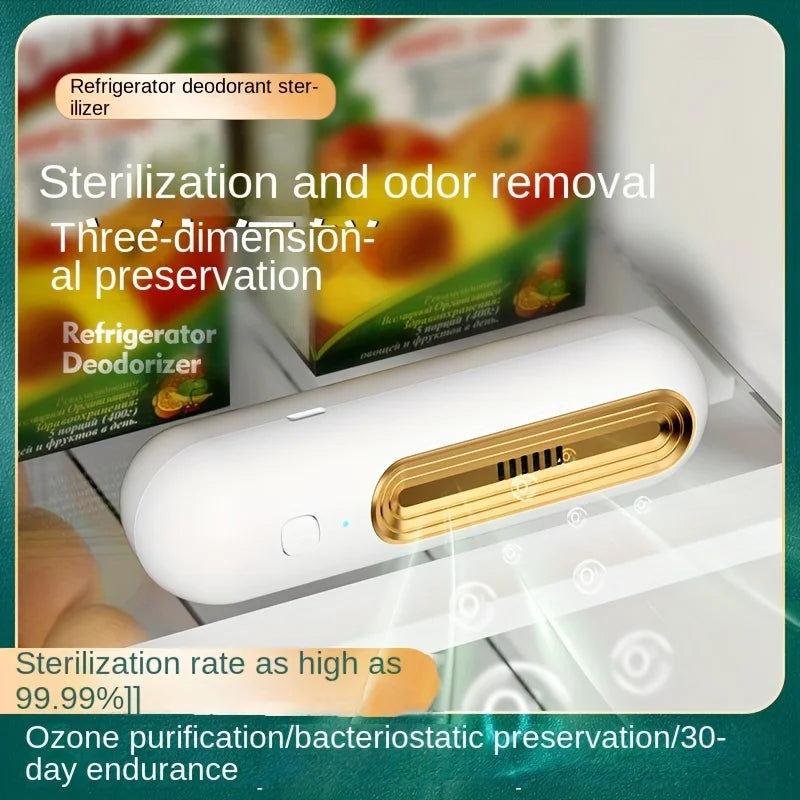 Refrigerator Deodorizer Air Purifier Odor Remover for Food, Pet, Car, Toilet