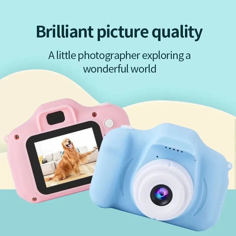 Kids Mini Digital Camera HD Video Small Photography Toy Birthday Gift