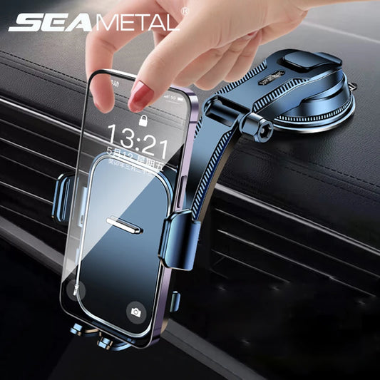 Universal Car Dashboard Phone Holder Mount for GPS & Windshield Use