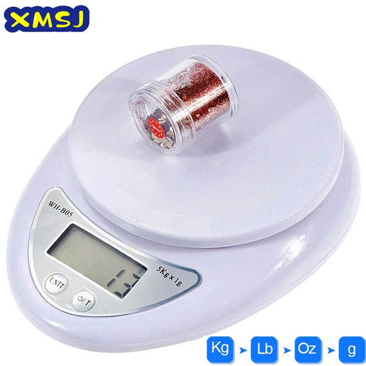 Portable Digital Scale LED Electronic Scales Postal Food Measuring Weight Kitchen LED Electronic Scales