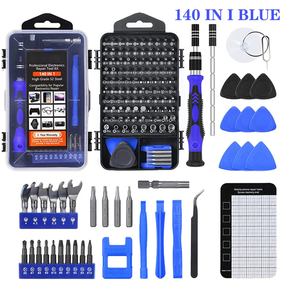 Screwdriver Set Magnetic Torx Phillips Screw Bit Kit Electrical Driver Remover Wrench Repair Phone PC Tools