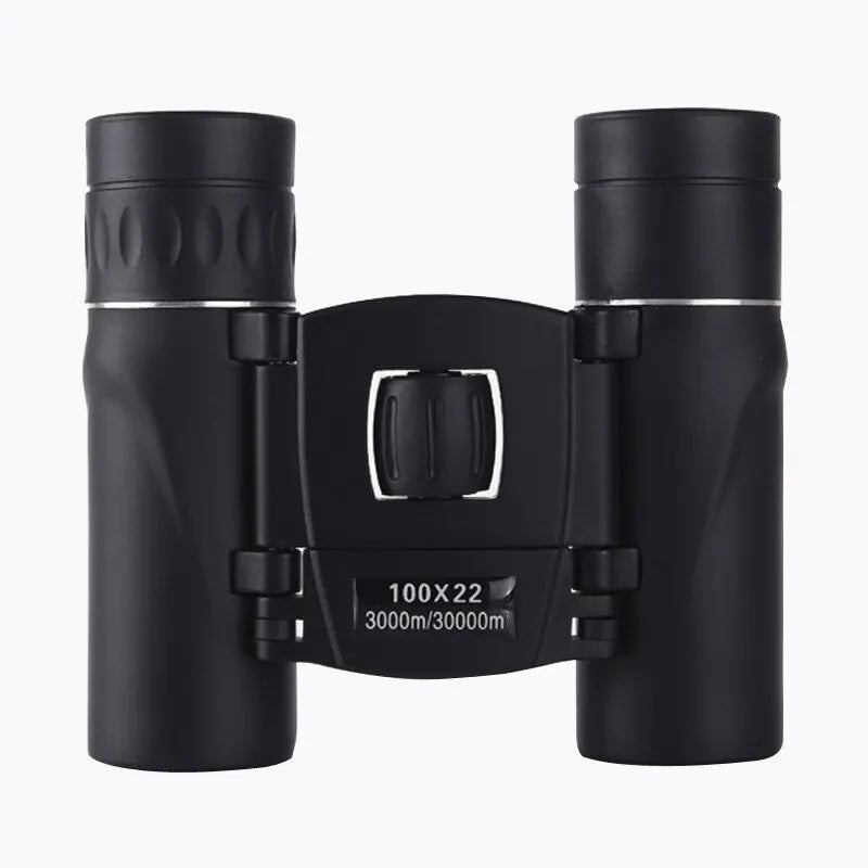 100x22 High-Power Binoculars Mini Night Vision Portable Telescope Outdoor