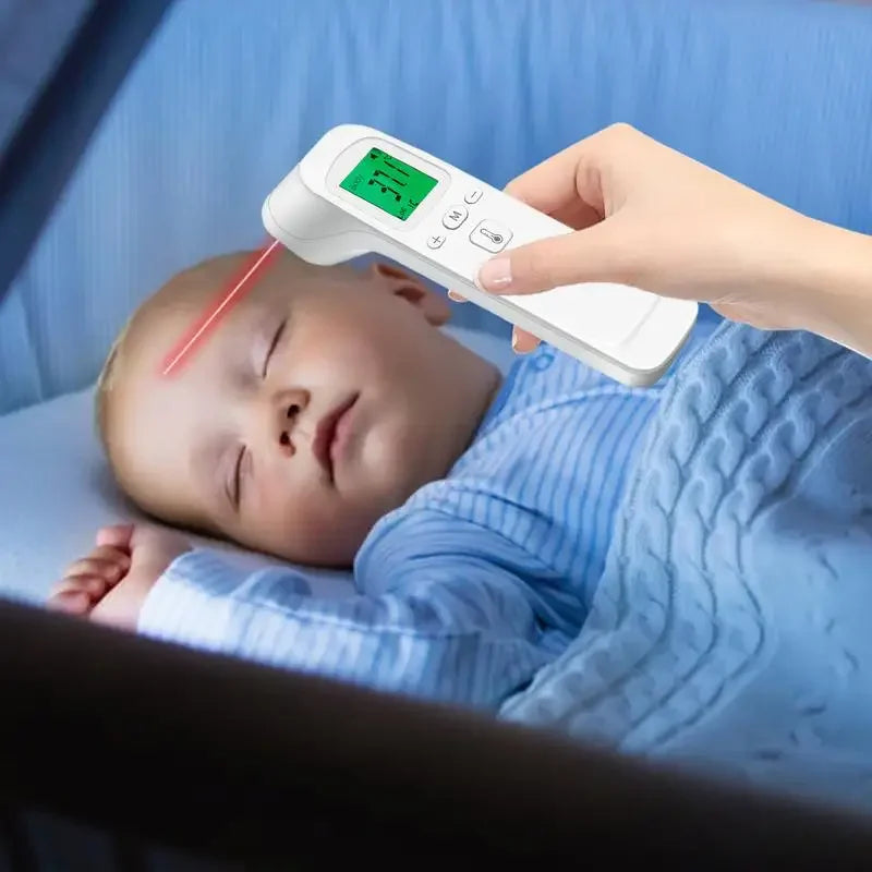 Medical Digital Infrared Thermometer Quick & Non-Contact Forehead Temperature Measurement"