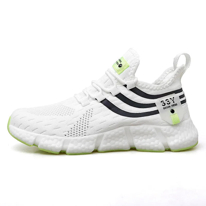 Unisex Breathable Running Sneakers  Lightweight Casual Sports Shoes