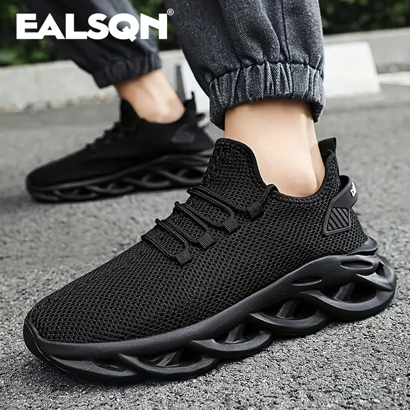 Men's Breathable Running Shoes – Lightweight Outdoor Sneakers for Sport