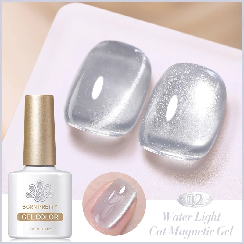 10ml Cat Eye Magnetic Gel Nail Polish Soak Off UV LED Mirror Shine