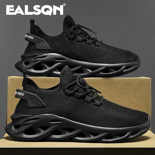 Men's Breathable Running Shoes – Lightweight Outdoor Sneakers for Sport
