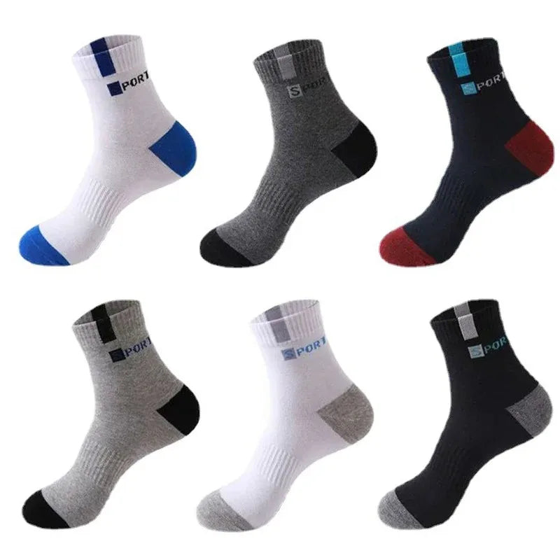 10 Pairs Men's Bamboo Socks Breathable Cotton Winter Business