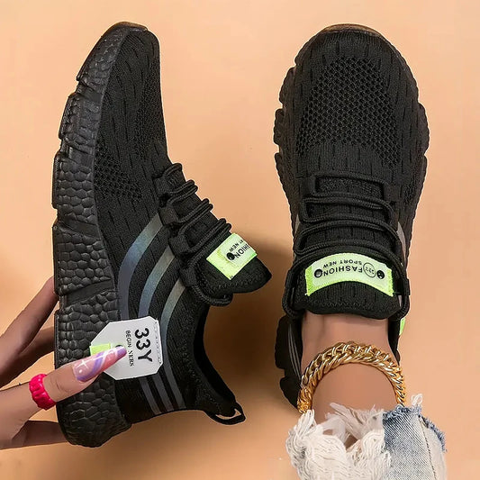 Unisex Breathable Running Sneakers  Lightweight Casual Sports Shoes