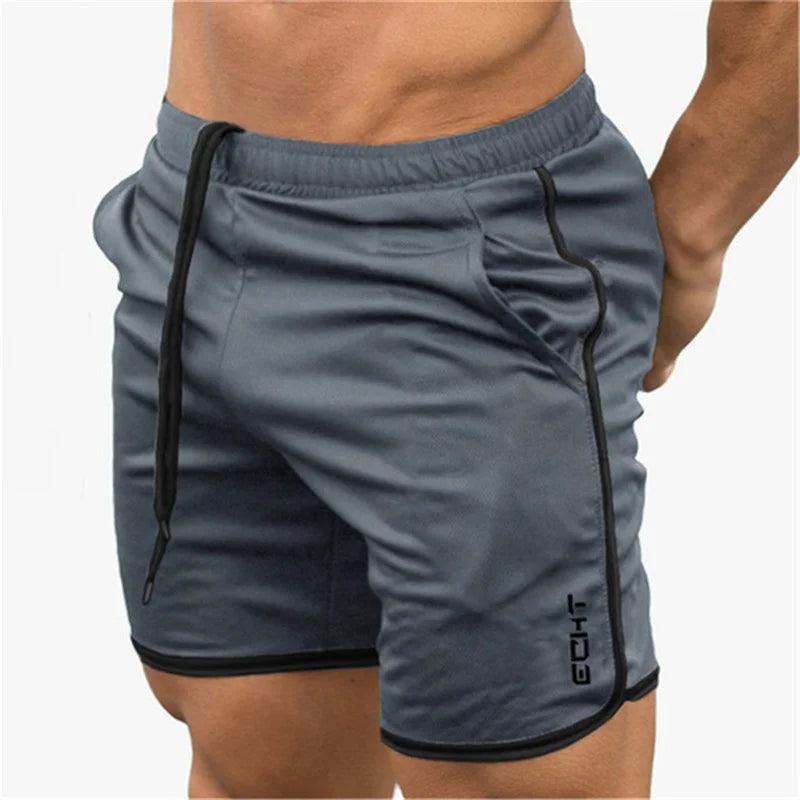 Men’s Gym Fitness Shorts  Quick Dry, Breathable Mesh Workout Joggers, Summer Running & Training Sportswea