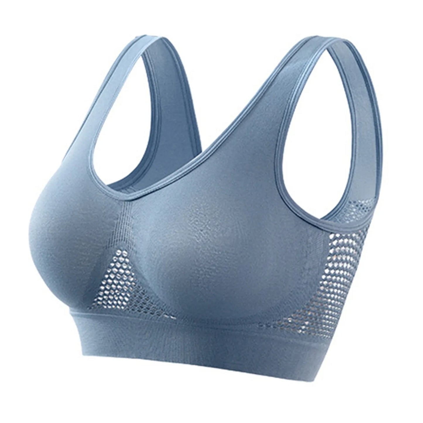 Shockproof Sports Bra with Stylish Back  High Support Yoga Vest for Women
