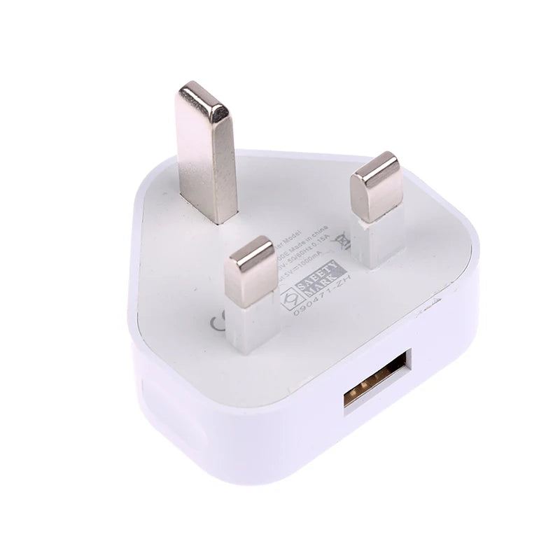 Charger Adapter With 1/2 USB Ports Charging For Iphone Samsung Charging Charger