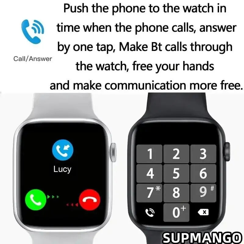 S8 Smart Watch X7/X8 Bluetooth Call, Health & Sport Tracker, Smartwatch for Men & Women