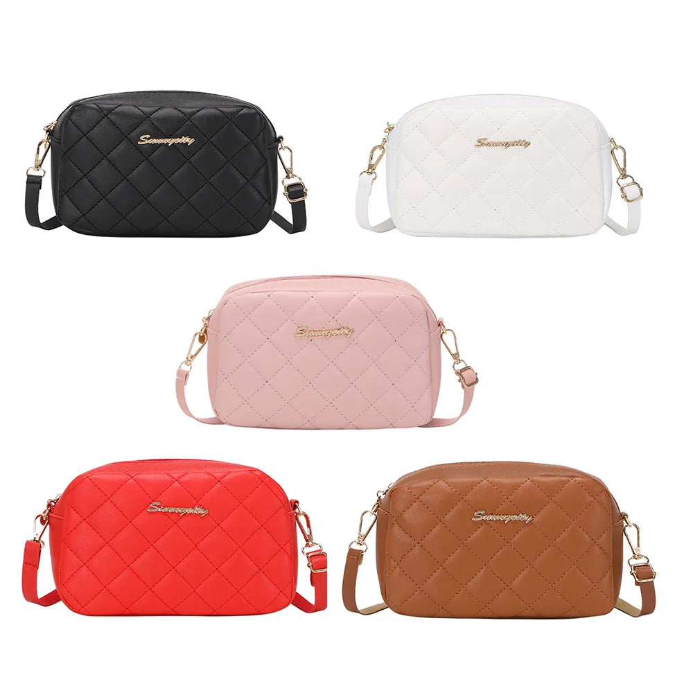 2024 Tassel Small Messenger Bag For Women Trend Lingge Embroidery Camera Female Shoulder Bag Fashion Chain Ladies Crossbody Bags