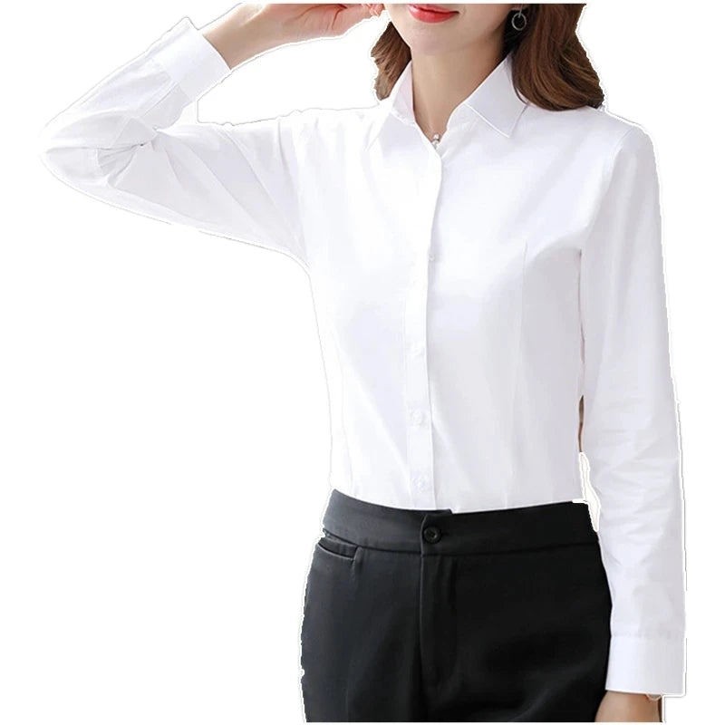 Elegant Women's Long Sleeve Shirt perfect for Office & Business Wear